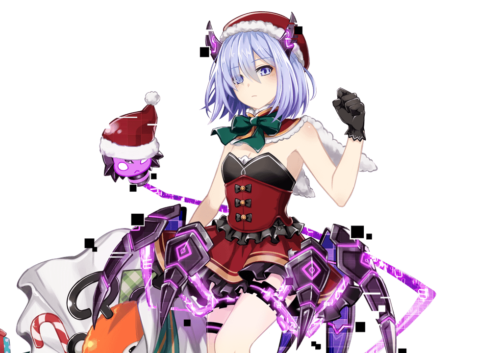 メガミラクルフォース イベント 女神のメリークリスマス 開催 サンタ衣装の シイナ ノワール ネプギア が登場 ネプテューヌ通信