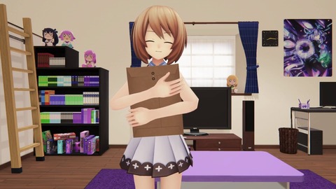 ネプテューヌ Vrイベントで趣味について一生懸命話すブランちゃん可愛い ネプテューヌ通信